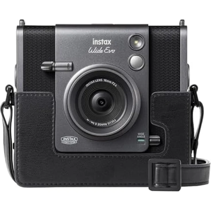 INSTAX instax Wide EVO™ Camera Case Black - Hochwertige Kameratasche aus Kunstleder, speziell für die instax WIDE EVO hergestellt. – Bild 5