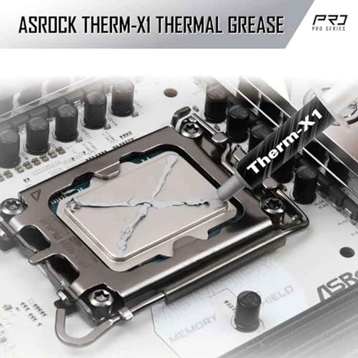 ASRock Pro 360 ARGB White, AiO-Wasserkühlung mit 360mm Radiator und 3x 120mm Lüftern, Sockel Intel LGA1851/LGA1700, Sockel AMD AM5/AM4 – Bild 7