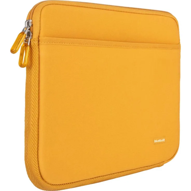 Bluebuilt Laptophülle Bblsl36Myellow, Notebooktasche für 15-16 Zoll Laptops, Gelb, inkl. Zubehörbox und Doppelreißverschluss