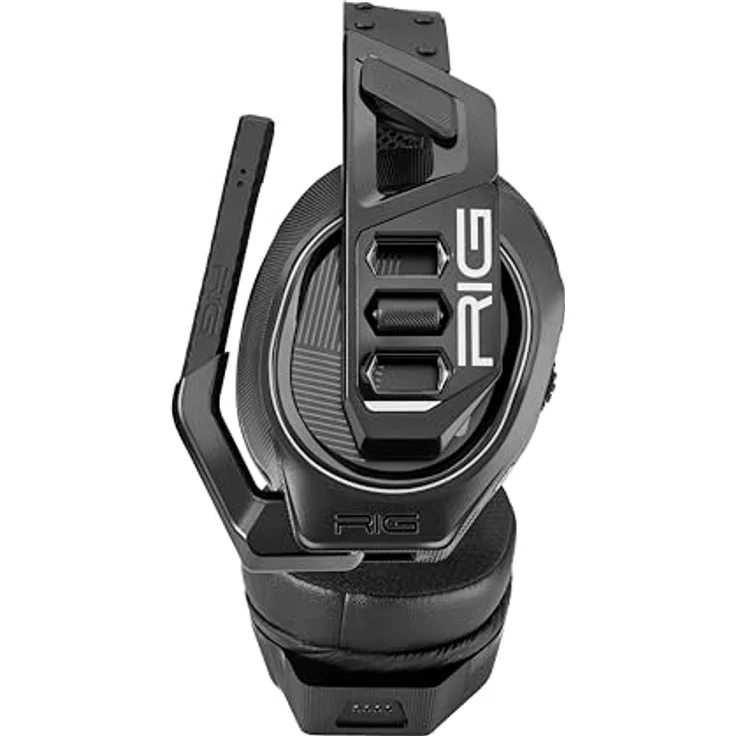 NACON RIG900 HX On-ear Gaming Headset, Bluetooth, kompatibel mit Xbox, PlayStation und PC, schwarz, Dualmodus, 50 Stunden Akkulaufzeit, geräuschisolierende Ohrmuscheln, Mikrofon mit Geräuschunterdrückung – Bild 9
