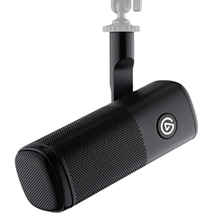 Elgato Wave DX – Dynamisches XLR-Mikro, nierenförmige Richtcharakteristik, unterdrückt Hintergrundgeräusche, Podcasting, Streaming, Broadcasting, kein Booster nötig, für jede Schnittstelle, für Mac/PC
