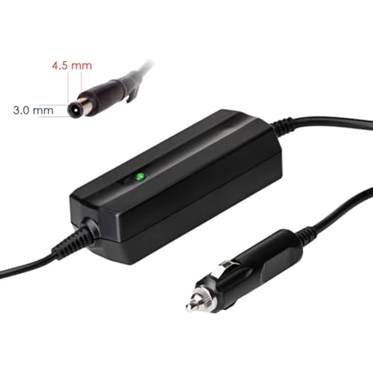 Akyga Autoadapter für Laptop Notebook Netzteil 45W 19.5V 2.31A, geeignet für Dell, KFZ-Einsatz – Bild 2