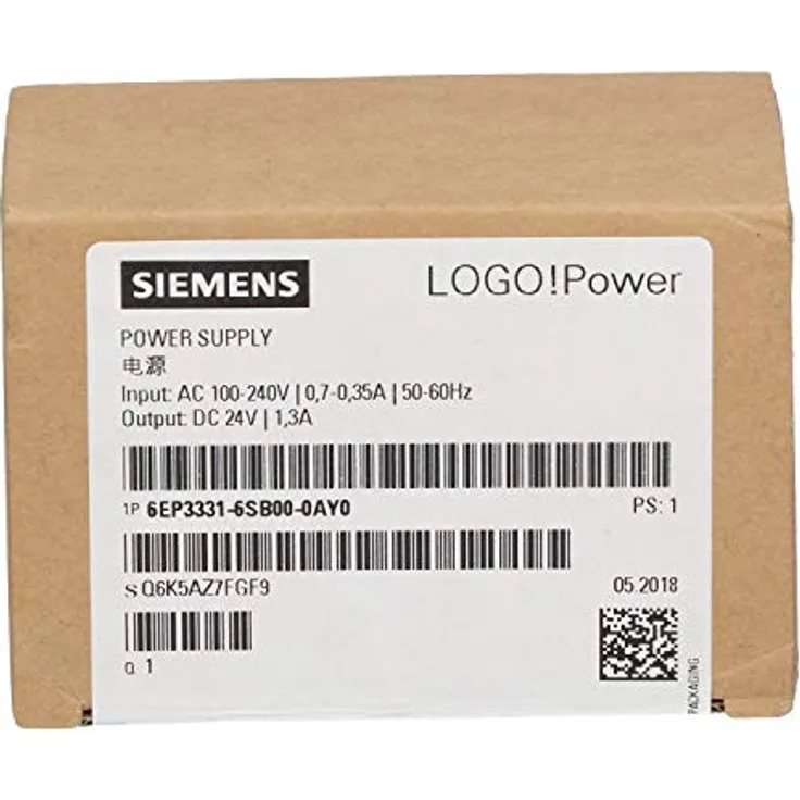 Siemens 6EP3331-6SB00-0AY0 SPS-Netzteil, 24 V/DC, 1.3 A, 30 W, einphasig