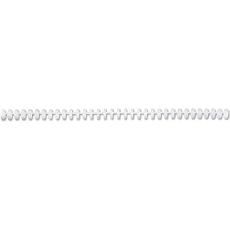 GBC 821389 ClickBind Binderücken, weiß, 12mm - Umweltfreundlich, für professionelle Präsentationen, leicht zu öffnen und zu schließen – Bild 1