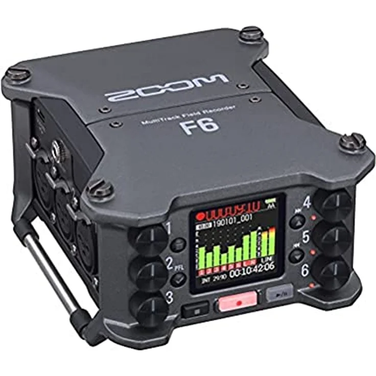 Zoom F6 Audio-Recorder Schwarz – Bild 2