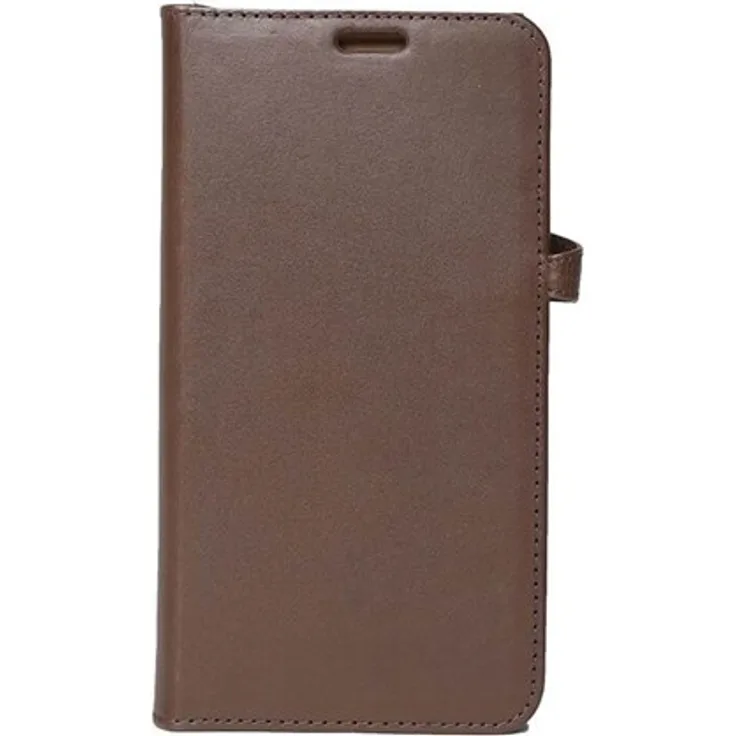 Buffalo Leather Wallet für iPhone 12 Pro Max, Schutzhülle aus hochwertigem Leder, braun