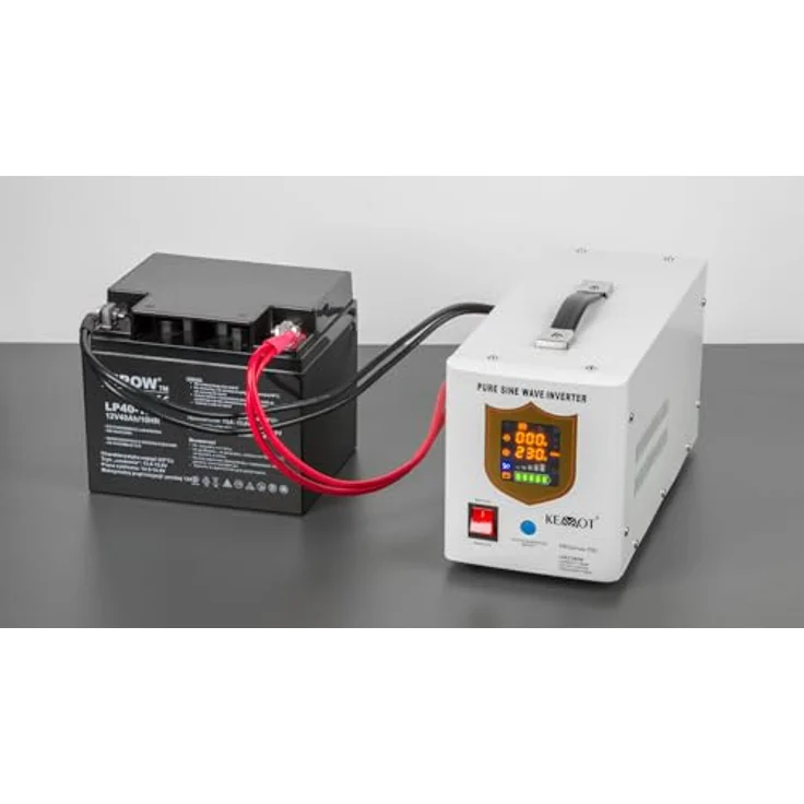 Krüger&Matz 12V 3,3Ah Vipow Gel Batterie - Wartungsfrei & Langlebig für Spielzeug & Waagen – Bild 2