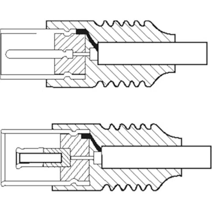 Goobay 11514 Antennenkabel, Vernickelte Koax-Stecker auf Koax-Buchse, Koaxialkabel geeignet für TV, HDTV, Radio, DVB-T2, DVB-S, DVB-S2, DVB-C, L, 2-fach geschirmt, 70 dB, 75 Ohm, 10m weiß – Bild 7