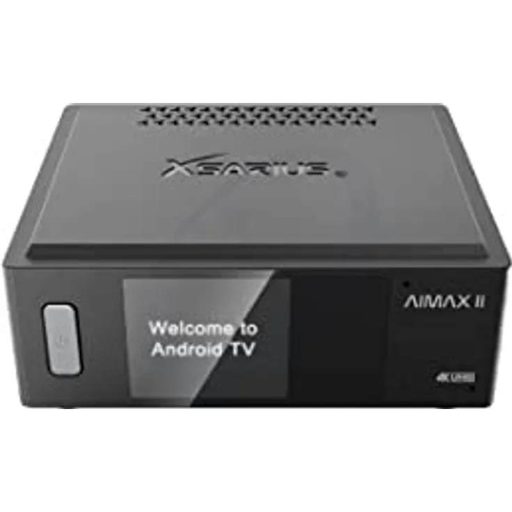Xsarius AIMAX 2 OTT BT 4K UHD LCD AndroidTV 11 Player H.265 WLAN Bluetooth, Mediaplayer mit 2GB RAM und 16GB Flash-Speicher