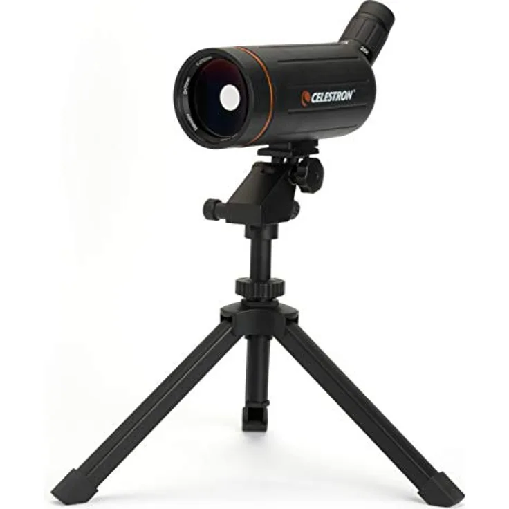 Celestron C70 Mini Mak, Teleskop mit 75-fach Zoomokular und Tischstativ