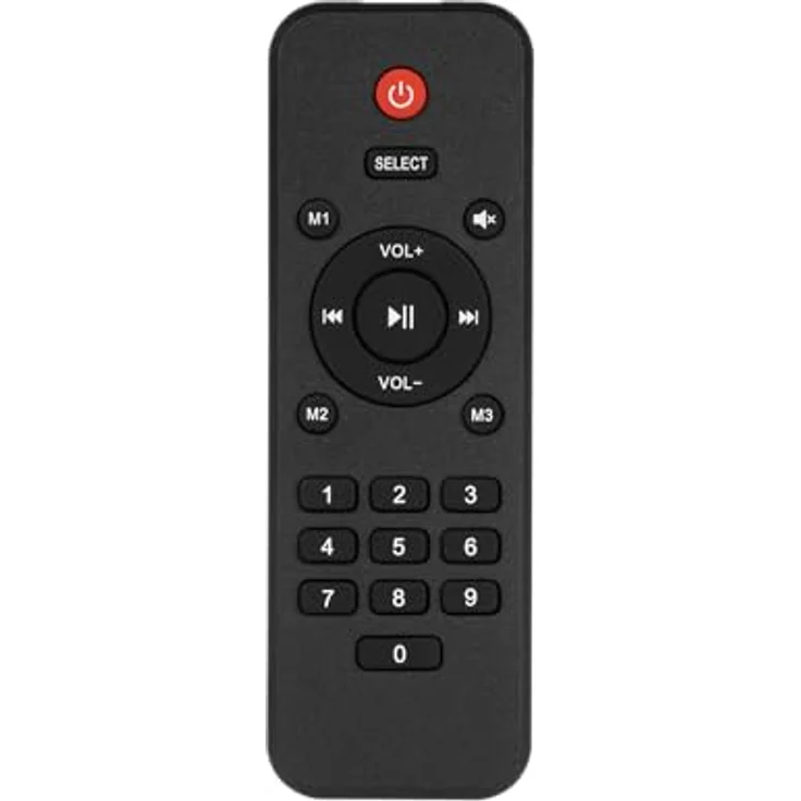 Kruger&Matz A20, Bluetooth 5.1 aptX HD Stereo-Verstärker mit 2x100W Leistung und Fernbedienung, elegantes Design – Bild 5