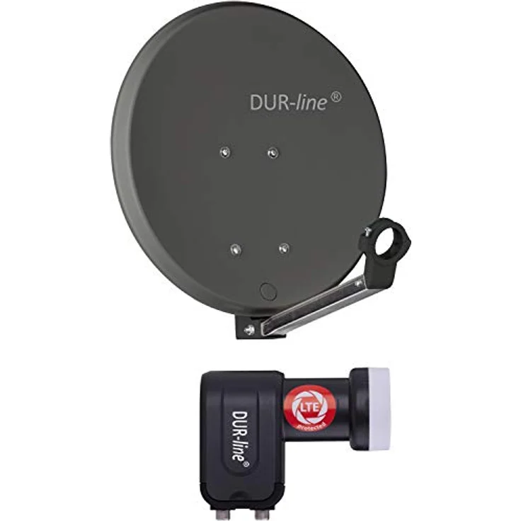 DUR-line DSA 40 A + +Ultra Twin LNB - 2 Teilnehmer Set – Bild 2