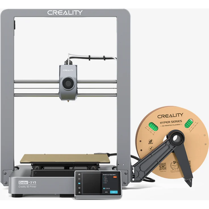 Creality ENDER-3 V3, 3D-Drucker mit stabilem Metallrahmen und automatischer Bett-Nivellierung