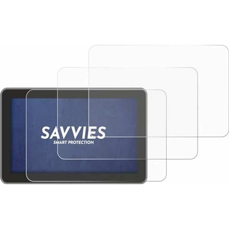 Savvies Ultra-Clear Displayschutzfolie für Bambu Lab H2C, 6 Stück, kratzfest und blasenfreie Montage, Made in Germany – Bild 2