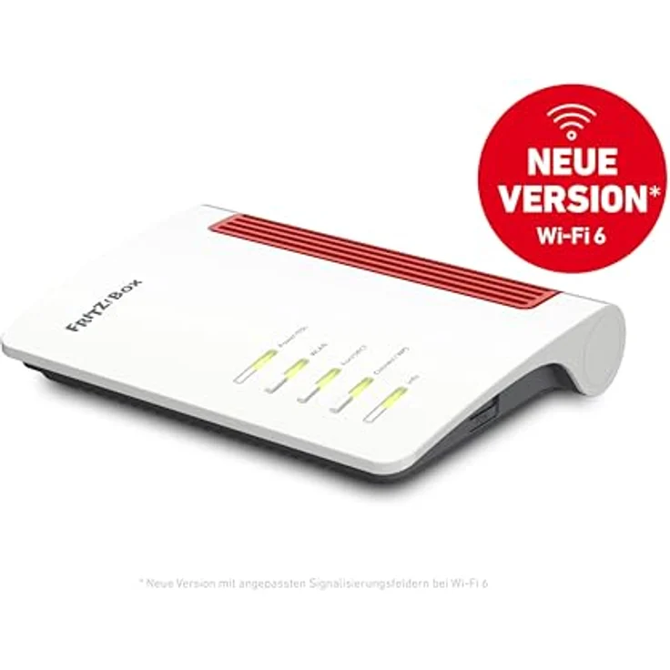 Fritz AVM Fritz!Box 7530 AX WI-FI 6 Router (DSL/VDSL, 1.800 MBit/s (5GHz) & 600 MBit/s (2,4 GHz), bis zu 300 MBit/s mit VDSL-Supervectoring 35b, WLAN Mesh, DECT-Basis) für Österreich – Bild 2