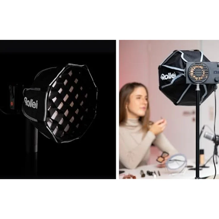 Rollei Softbox Parabol 30 cm für LUX-Serie, Softbox + Reflektor, Fotostudio-Equipment – Bild 7