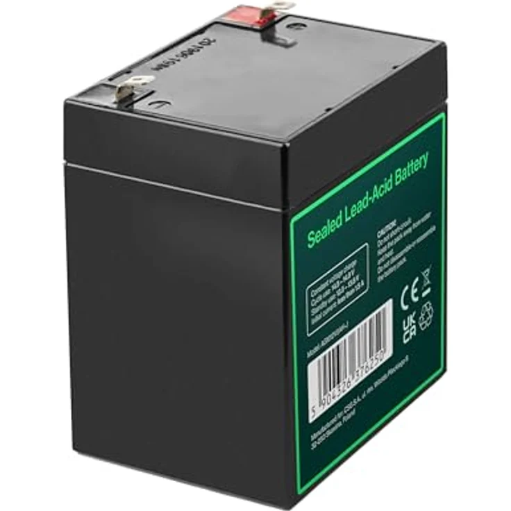 Green Cell GC-AGM12V5AH-J, Bleiakku Blei-Vlies (AGM) 5Ah 12V mit IP54 Zertifizierung für hohen Schutz gegen Wasser und Staub – Bild 6