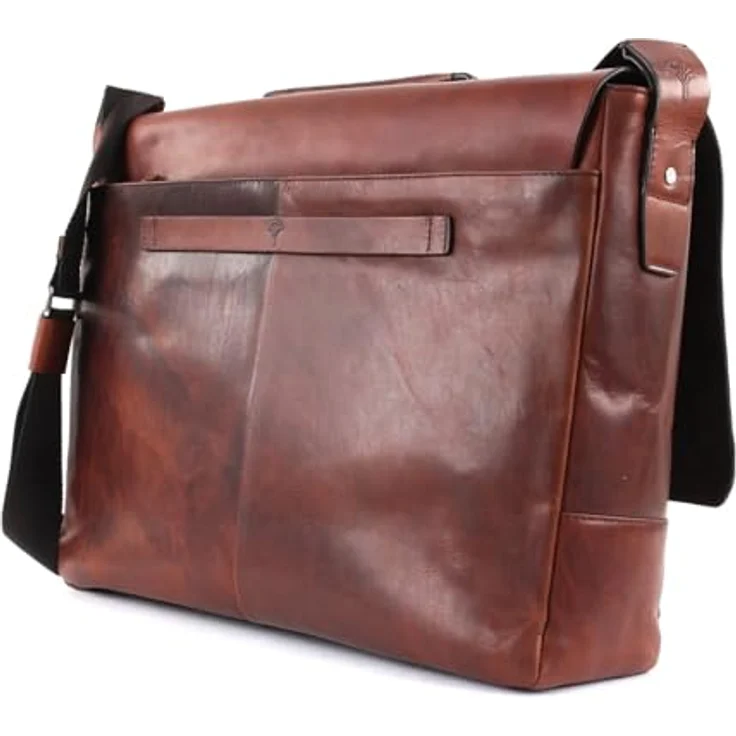 JOOP! Aktentasche Loreto Kreon BriefBag MHF, Laptop-Tasche aus Fettleder in charakteristischer Patina – Bild 4