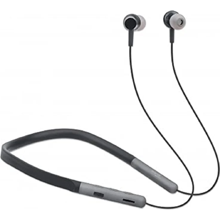 Manhattan Sound Science In-Ear Bluetooth-Sportheadset mit Nackenbügel, Bluetooth 5.0 + EDR, In-Ear-Design, omnidirektionales Mikrofon, integrierte Bedienelemente, schwarz 179805 – Bild 2