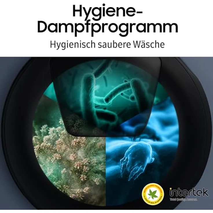 Samsung WW5000C, Waschmaschine, Hygiene-Dampf, EEK: A, WW9ECGC04AAEEG, 9 kg White – Bild 4