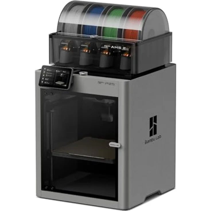 Bambu Lab P2S Combo 3D Drucker & AMS 2 Pro, 256 mm Druckbereich, Kunststoff- und Glasgehäuse, 14 kg – Bild 3