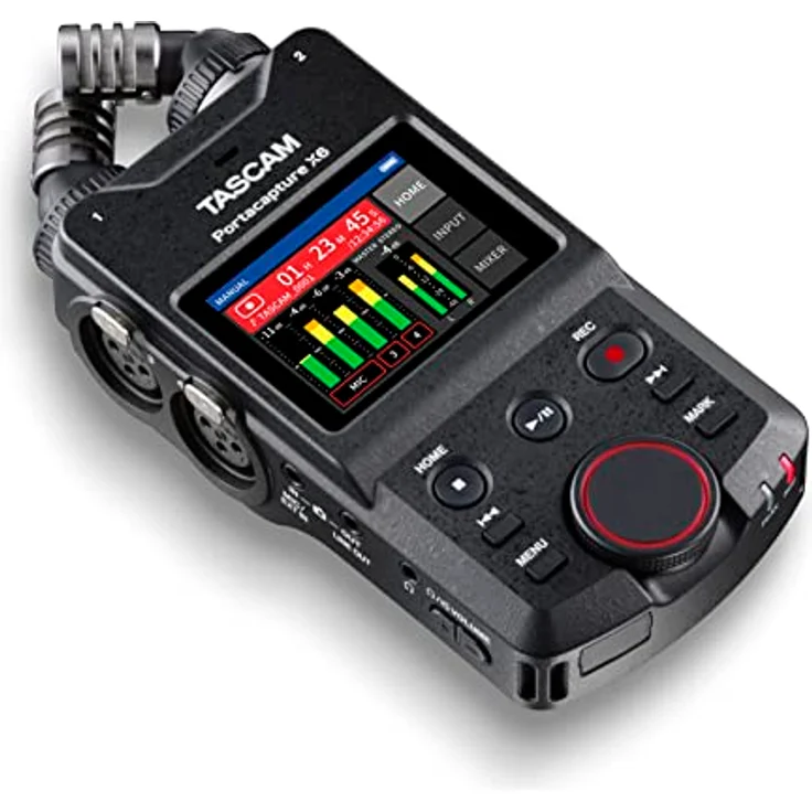 Tascam Portacapture X6 - Hochauflösender Handheld-Mehrspurrecorder – Bild 4