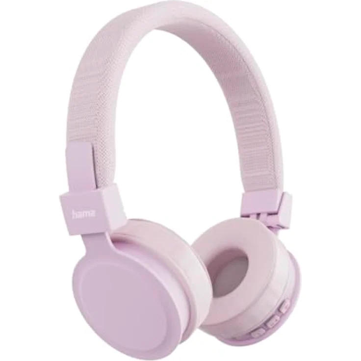 Hama Freedom Lit III, On-Ear Bluetooth Kopfhörer, faltbar mit Mikrofon, rosa, unterstützt Siri und Google Assistant – Bild 2