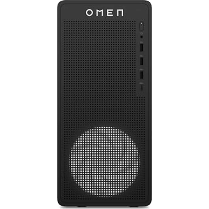HP OMEN 16L TG03-1473ng, Gaming-Tower mit Intel Core i7-14650HX, 16 GB DDR5, 512 GB SSD, AMD Radeon RX 9060 XT, schwarz, Windows 11 Home – Bild 1