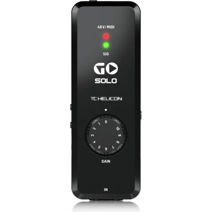 TC Helicon GO SOLO High-Definition Audio/MIDI Interface für Mobilgeräte - Preisvergleich