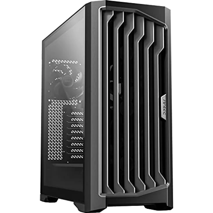 Antec Performance 3,5 m, Full Tower, RTX40 voll kompatibel, Temperaturanzeige, 4 x Storm T3 PWM Lüfter, Typ-C, Dual TG Seitenwände, abnehmbare obere Halterung, hohe Luftstrom-Netz-Frontplatte,