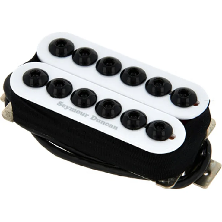 Seymour Duncan SH-8N Invader, Humbucker Tonabnehmer für E-Gitarre, Halsposition, weiß, 7,5 kOhm