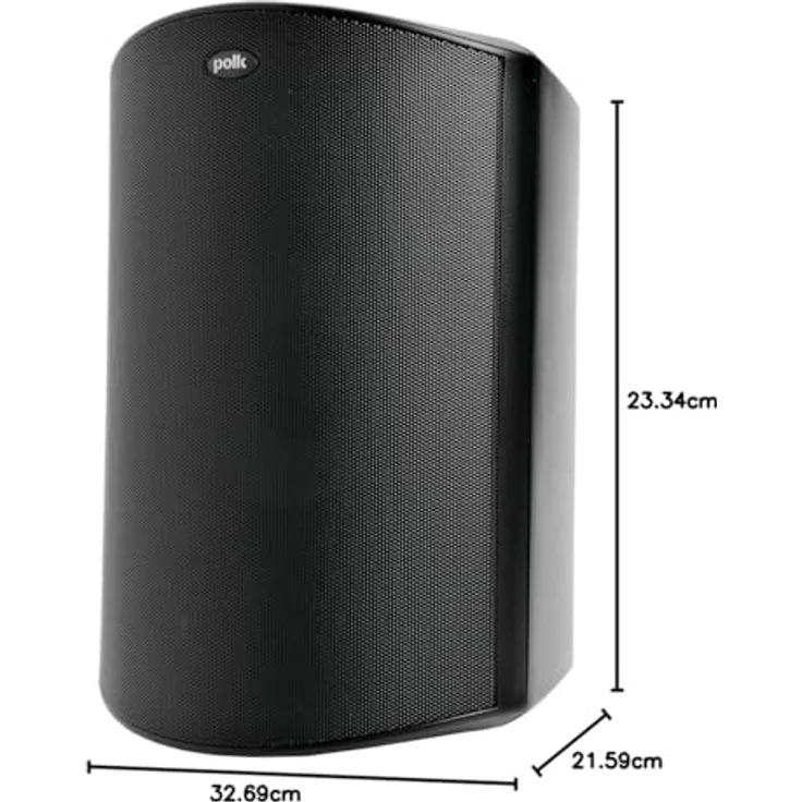 Polk Audio Atrium 8 SDI Außen-Lautsprecher, schwarz Außenlautsprecher - 125 Watt - weiß – Bild 4