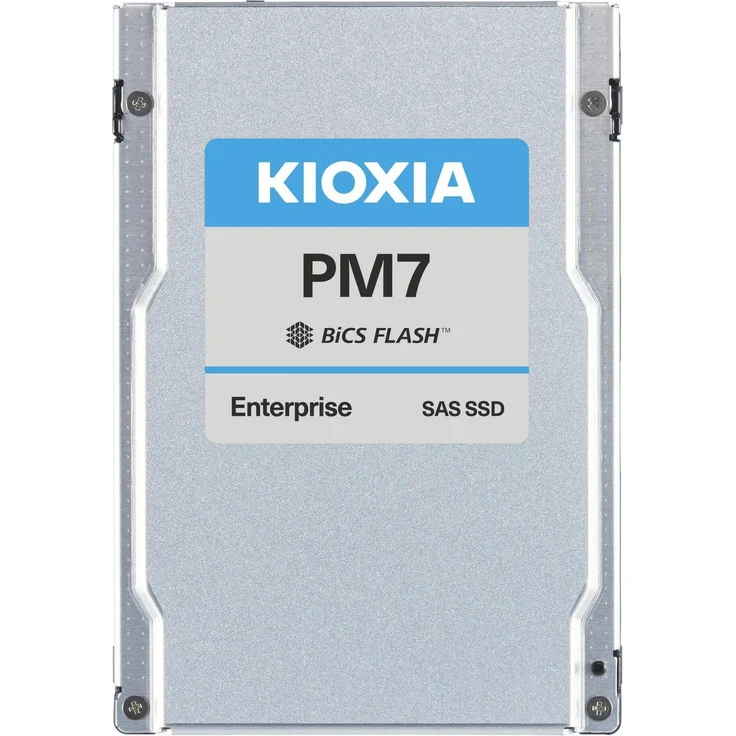 Kioxia SSD PM7-R 2.5 SAS 15360 GB, 2.5" SSD mit 4200 MB/s Lesegeschwindigkeit und End-to-End-Datenschutz