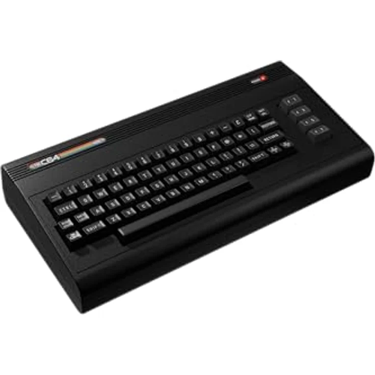 Retro Games THEC64 mini - Black Edition, mini Heimcomputer mit 25 neuen Spielen und HDMI-Ausgang – Bild 4