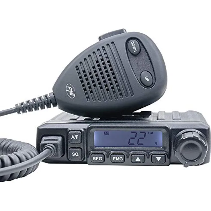 CB-Funkgerät PNI Escort HP 6500, Multistandard, 4 W, AM-FM, 12 V, ASQ, HF-Verstärkung, Zigarettenanzünderstecker enthalten