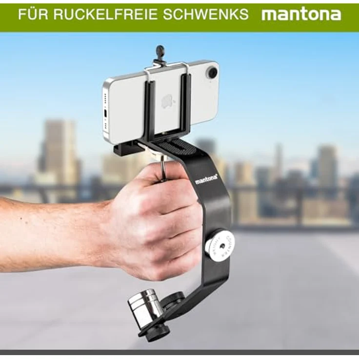 Mantona Schwebestativ für Action Cams mit 1-4 Zoll – Bild 8
