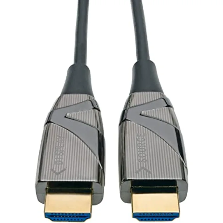 Tripp Lite P568-20M-FBR Tripp Lite Aktives optisches 4K-HDMI-Faserkabel (AOC) – 4K 60 Hz, HDR, 4:4:4 (Stecker/Stecker), 20 m (P568-20M-FBR)