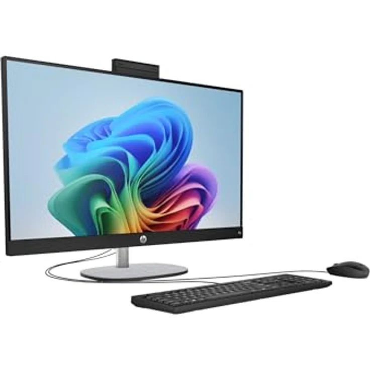 HP 27-ct2473ng All-in-One, 27 Zoll Full HD, AMD Ryzen AI 7 350, 16 GB RAM, 512 GB SSD, Snowflake White, Windows 11 Home – Bild 6