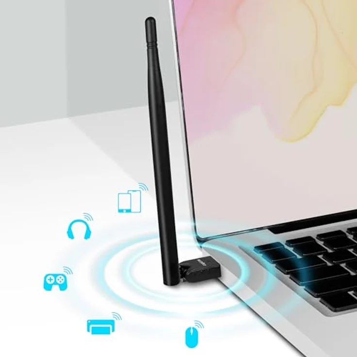 LogiLink BT0067, BT 5.3 Adapter (USB 2.0) mit externer Antenne und 150 m Reichweite – Bild 4