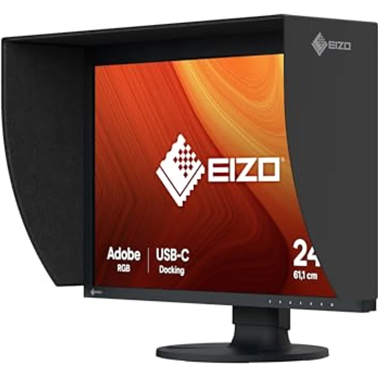 Eizo CG2400S ColorEdge (1920 x 1200 Pixel, 24"), Monitor, Schwarz – Bild 2