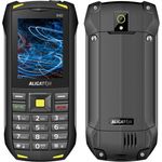 ALIGATOR R40 eXtremo, Robustes Tastenhandy mit Dual-SIM, 5 MP Kamera, 2000 mAh Akku, Schwarz/Gelb