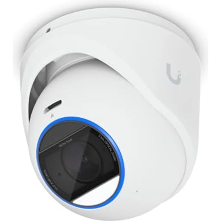 Ubiquiti G6 Pro Turret White, Netzwerkkamera mit 3840 x 2160 Pixels, 360° Drehungswinkel und Nachtsichtfunktion, Weiss – Bild 1