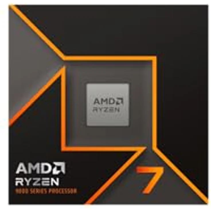 AMD Ryzen 7 9700X Prozessor, 8 Kerne/16 Threads, Zen 5-Architektur, 40MB L3 Cache, 65W TDP, Bis zu 5,5 GHz Boost-Frequenz, Socket AM5, DDR5 & PCIe 5.0 – Bild 2