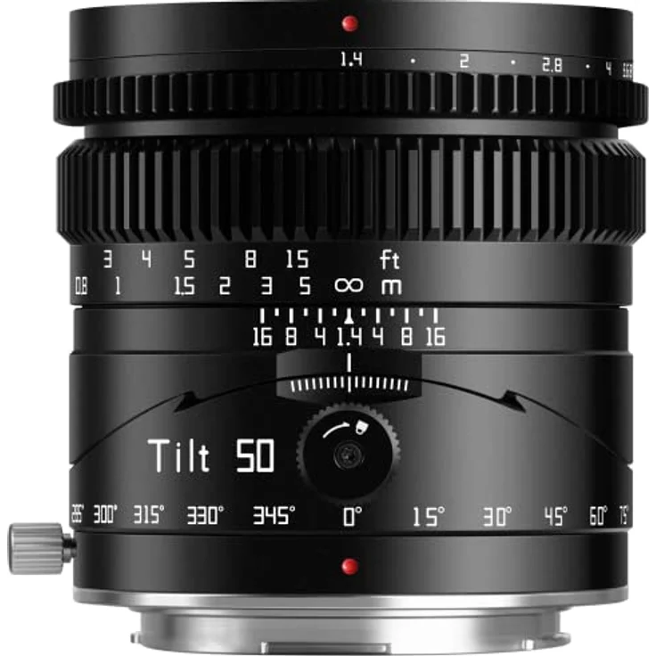 TTArtisan 50 mm f1.4 Neigungsobjektiv, Vollrahmen, manuelle Porträtlinsen, große Blende, kompatibel mit Leica/Sigma L Mount FP FPL T TL TL2 CL SL S1 S1M S1R S1RM S1H S1K S5 S5K S5C – Bild 1