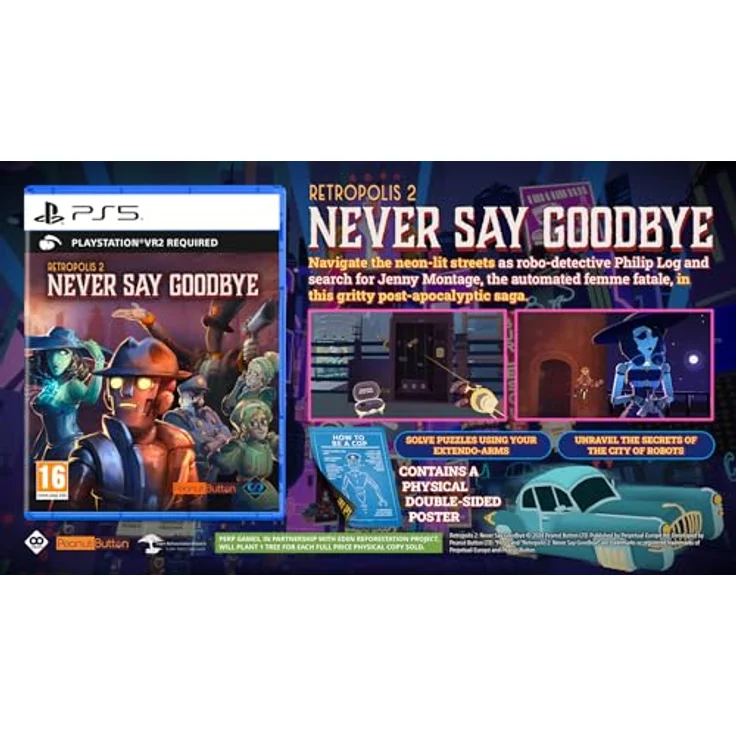 Perp Games Retropolis 2: Verabschieden Sie niemals, PS5-Game in Shadow-Optik – Bild 2