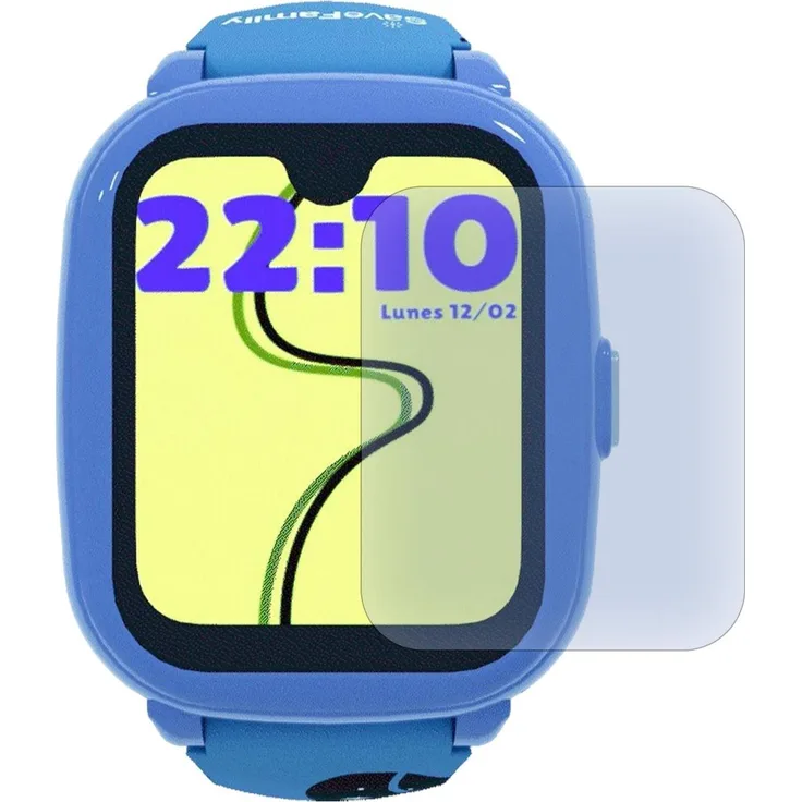 SaveFamily Iconic Plus 2 Kinder Smartwatch, Smartwatch mit Glass Protector, farbig