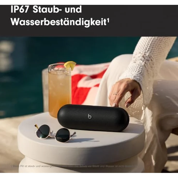 Beats Pill – Kabelloser Bluetooth® Lautsprecher – Mattschwarz  – Bild 4
