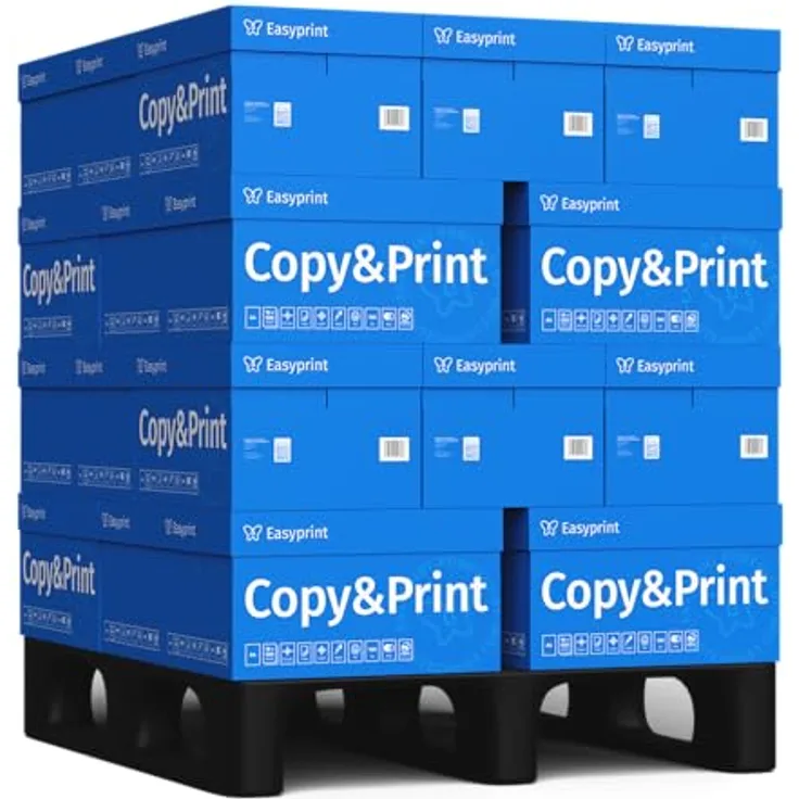 Easyprint NEU! Druckerpapier Kopierpapier 140000 Blatt 28 x 5000 A4 Premium Hochweiß CIE 160 PEFC Umweltzertifikat