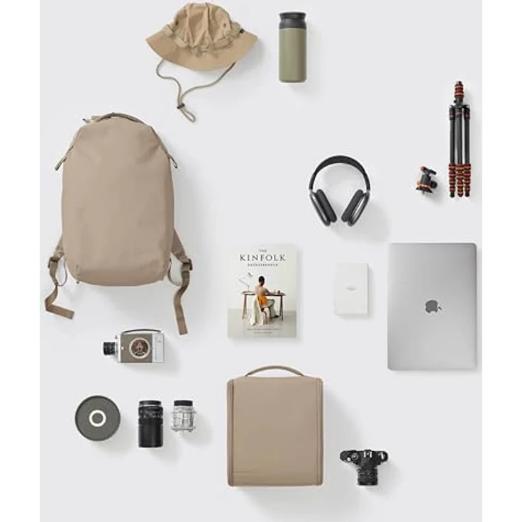 Urth Norite 24L Backpack, Kameratasche in Beige mit großzügigem Stauraum – Bild 10