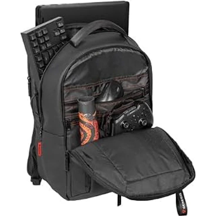 Genesis Pallad 510, Notebook-Rucksack für Laptops bis 43.9 cm (17.3), Schwarz – Bild 8